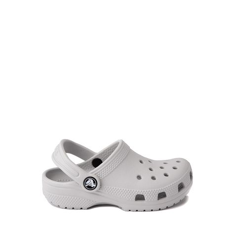 Crocs Clog Sandal - Baby / Toddler / Little Kid - Atmosphere | Journeys Kidz Crocs Footwear, Kids Crocs, Toddler Crocs, Crocs Clog, Shoe Size Chart Kids, Pretty Shoes Sneakers, Fashion Shoes Heels, Crocs Clogs, Crocs Classic Clogs