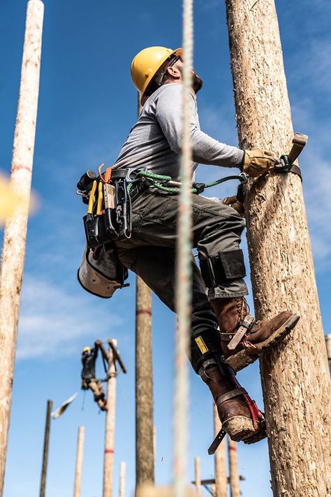 Lineman Boots, Journeyman Lineman, Pole Climbing, Power Lineman, Logger Boots, Worker Boots, Working Men, Heavy Equipment Operator, All Falls Down