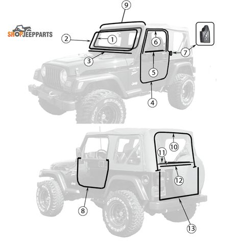 Jeep TJ Wrangler Weatherstrip & Seals. Jeep Tj Interior Mods, Jeep Wrangler Tj Accessories, 2000 Jeep Wrangler, 2001 Jeep Wrangler, Tj Wrangler, Wrangler Accessories, 2006 Jeep Wrangler, Jeep Tj, Wrangler Tj