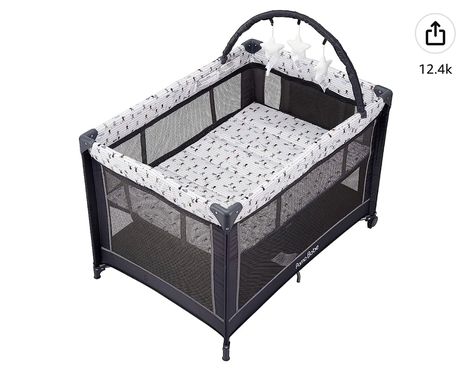 Upholstered Crib, Baby Crib Designs, Crib Design, Baby Travel Gear, Loving Parents, Bed Bassinet, Portable Crib, Baby Travel, Play Yard