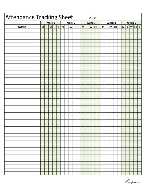 40+ FREE Attendance Tracker Templates [Employee, Student, Meeting] Classroom Attendance Chart, Student Attendance Sheet, Attendance Sheets, Attendance Register, Classroom Attendance, Tracking Student Progress, Attendance Chart, Tracking Template, Attendance Tracker