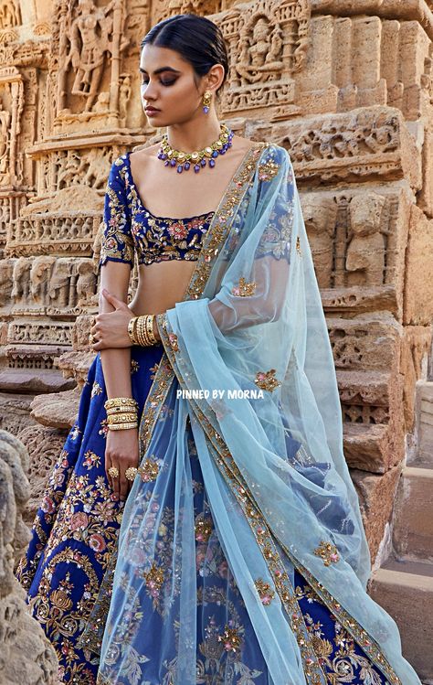 Shyamal & Bhumika - India 🇮🇳 Shyamal And Bhumika Lehenga, Bridal Lenghas, Motifs Embroidery, Heavy Lehenga, Desi Vibes, Shyamal And Bhumika, Wedding Trousseau, Indian Outfits Lehenga, India Style