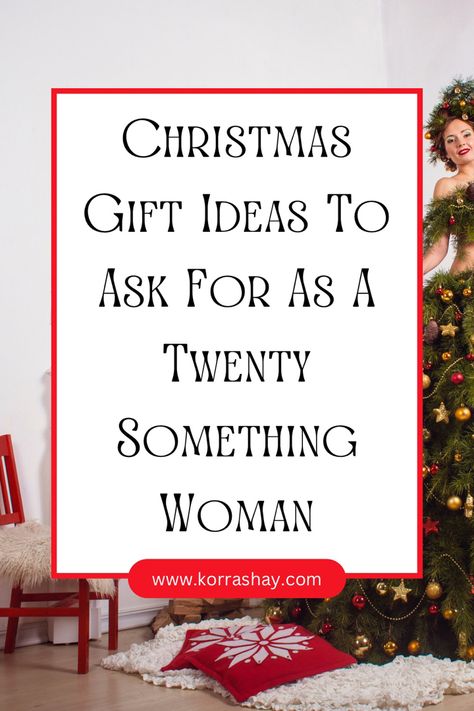 Christmas Gifts For Young Woman, Christmas Gifts For 20 Somethings Woman, Christmas Gifts For 25 Year Old Women, Christmas Gifts For Young Adult Women, Christmas Gifts For Young Women, Gift Ideas For Young Women, Young Women Christmas Gifts, Woman Gift Ideas, Christmas Presents For Women