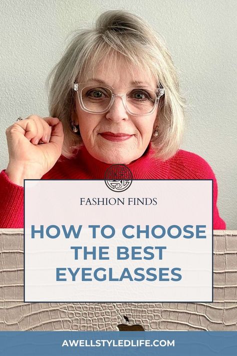 We all know that finding the most flattering glasses can be a challenge. A Well Styled Life is sharing some tips on how to find the best eyeglasses for your face shape. She narrowed down style of glasses for round shape face, oval shape face, square faces and more. Follow for more tips on finding the perfect glasses for your everyday and reading glasses for women over 50.