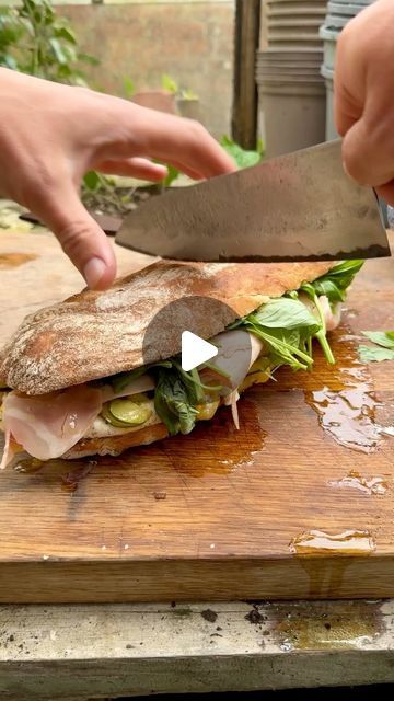 Prosciutto Sandwich Ideas, Ciabatta Sandwich Recipes, Zucchini Sandwich, Julius Roberts, Ciabatta Sandwich, Prosciutto Sandwich, Kitchen Big, Burrata Cheese, Low Carb Soup