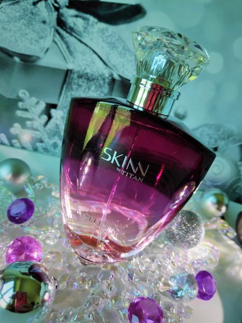 The combination of the best international fragrance expertise bearing the hallmark of Titan. The Titan SKINN Celeste EDP is a beautiful fruity floral fragrance for women. It is perfect for modern women. Besides it is very inexpensive. Check it out you will love it. :-) #beauty #women #amazon #india #fragrance #perfume #review #glossnglitters Titan Skinn Perfume, Perfume Genius, Fragrance Tester, Angel Jimin, Expensive Perfume, Hermes Perfume, Diy Perfume, Amazon India, Perfume Reviews