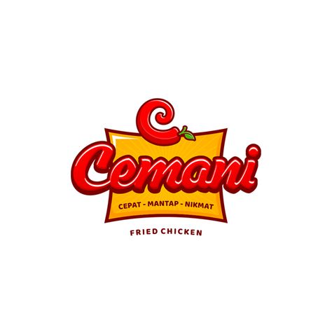 Cemani Fried Chicken Logo and Branding on Behance Cream Photography, Ice Cream Photography, Chicken Logo, Food Factory, Food Logo Design, Logo And Branding, Food Logo, Food Business, Sauce For Chicken