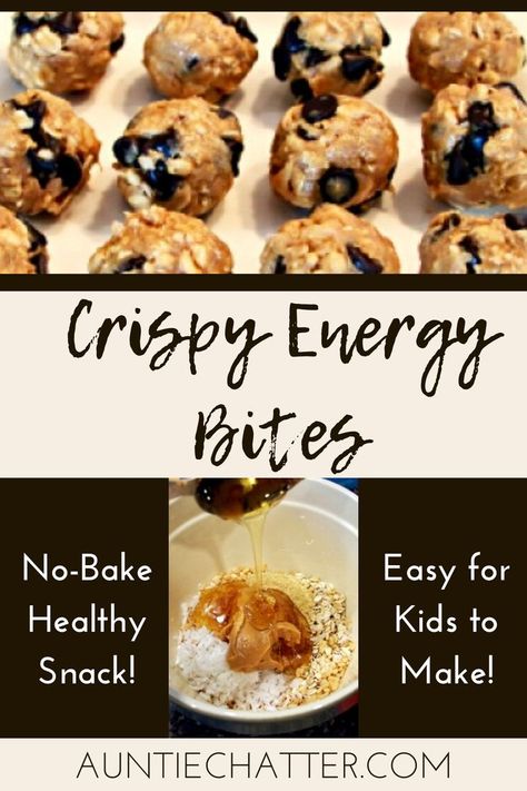 Oats, honey, and crisp rice cereal make a healthy treat your kiddos can make for themselves! Crisp Rice Cereal Recipes, Kashi Cereal, Rice Crispy Cereal, Protein Balls Healthy, Sushi Recipes Homemade, Peanut Butter Energy Bites, Protein Cereal, Kid Meals, Protein Balls Recipes