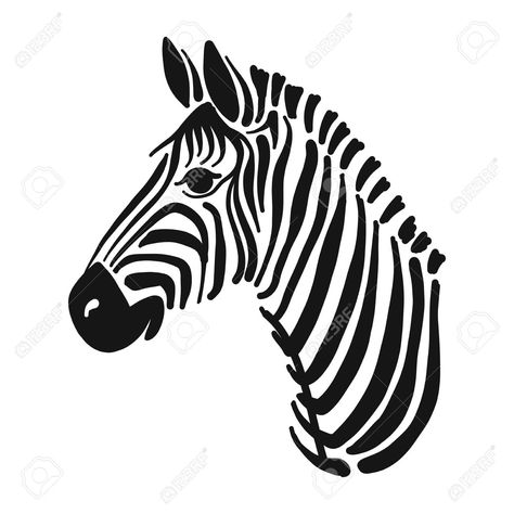 Zebra Sketch, Zebra Coloring Pages, Zebra Face, Graphic Design Art Artworks, Simple Hand Embroidery, Simple Hand Embroidery Patterns, Object Design, Childhood Development, Diy Holz