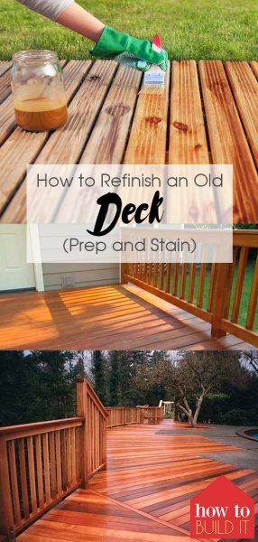 How to Refinish an Old Deck (Prep and Stain) Refinish Deck, Refinishing Deck, Deck Staining, Deck Gate, Deck Maintenance, Outdoor Deck Decorating, Deck Restoration, Outdoor Living Deck, Deck Diy