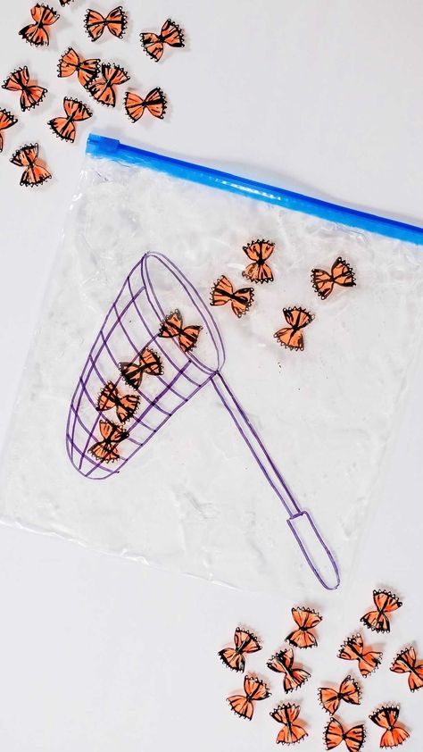 Butterfly Crafts Preschool, Butterfly Life Cycle Activity, Caterpillar Activities, Butterflies Theme, Butterfly Lessons, Sensory Tables, Toddler Sensory Bins, Bug Activities, Insects Preschool