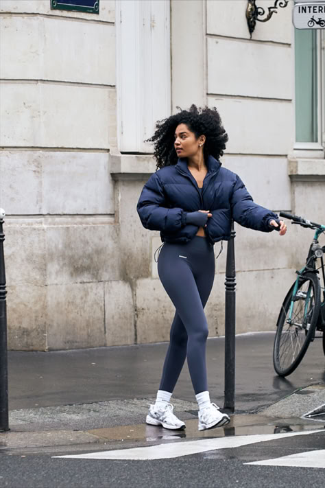 PARIS  Welcome to Premium Seamless, SECONDLEFT. Designed in Australia, inspired by international luxury athleisure, this buttery soft, seamfree collection includes made to layer basics and active coverups in brand new designs and fabric. Basic Luxury Outfit, Sports Luxe Fashion, High End Athleisure, Matching Set Workout, Sport Luxe Outfits, Athleisure Outfits Black Women, Yoga Aesthetic Outfit, Athlesiure Fits Women, Athleisure Editorial