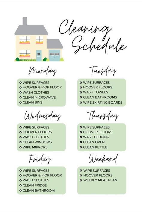 Blank Cleaning Schedule, Cleaning Rota, Clean Kettle, Chores Checklist, Cleaning Schedule Templates, Checklist Planner, Chore Checklist, Planner Cleaning, Cleaning Schedule Printable