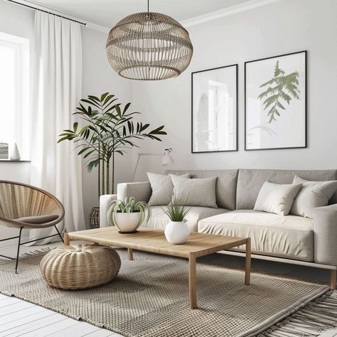 The Scandinavian Decor Style is one of the most beautiful for decorating your home. We show you the best ways to perfectly incorporate it. Norwegian Decor Scandinavian Style, Scandifornian Style, Norwegian Decor, Scandinavian Plant, Scandinavian Interior Design Ideas, Scandi Living Room, Modern Scandinavian Furniture, House Colour, Japandi Interior Design