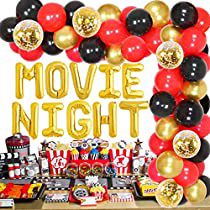 Check this out on Amazon Movie Theme Birthday Party, Backyard Movie Party, Movie Night Theme, Movie Night Decorations, Movie Night Birthday Party, Game Night Parties, Movie Birthday Party, Hollywood Party Theme, Blowing Up Balloons