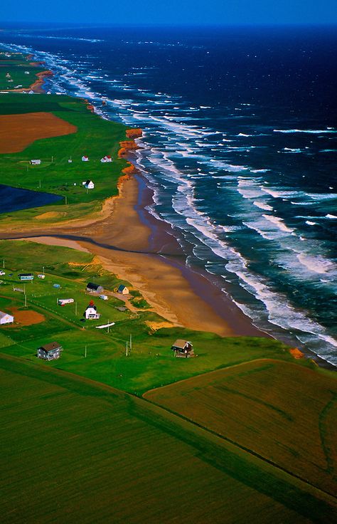 Aerial views, Northern coastline, Prince Edward Island, Canada:  A beautiful Island Pei Canada, Prince Edward Island Canada, Canada Eh, Perfect View, Front Windows, Prince Edward Island, Prince Edward, Green Gables, Canada Travel