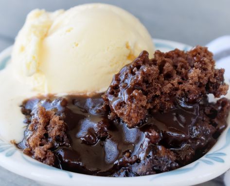 Chocolate Cobbler has a warm, fudgy pudding covered with a moist chocolate cake. It's like a chocolate lava cake, but (lots) easier!! Chocolate Cobbler, Thanksgiving Pie, Bake Goods, Chocolate Making, Decadent Chocolate Cake, Chocolate Lava, Chocolate Lava Cake, Spring Desserts, Cobbler Recipes