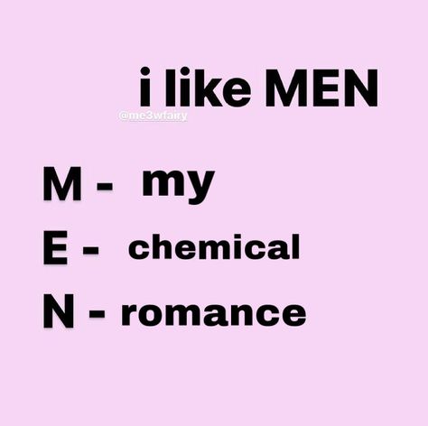 My Chemical, My Chemical Romance, Romance