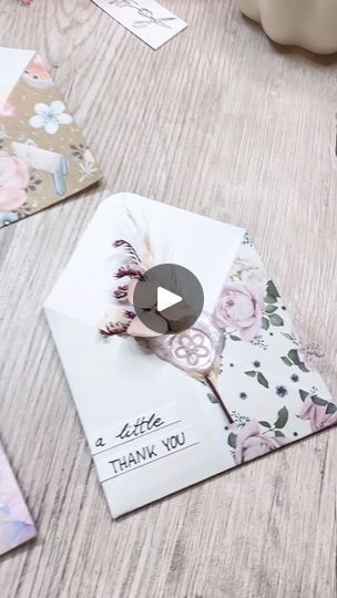 25K views · 1.1K reactions | 🌸 Ok I have to admit, I am absolutely in love with these papers! They are so pretty and have the perfect size to make little gift envelopes. They are so quickly made and I really love how elegant they look! I can absolutely see them as thank you gifts at even as wedding favours! 😁

I actually made a whole bunch of these as some to have at ‚standby‘ just in case of a gift emergency 😅 (yes, these do exist and I like to be prepared 😂)

Anyway, I hope you like these little hand made treats as much as I do!

#cardmaking #giftmaking #diy #creativecrafts #scrapbooking #journaling | Katharina Tarta Crafts Katharina Tarta Crafts, How To Make An Envelope, Easy Fall Crafts, Gifts Wrapping Diy, Diy Envelope, Handmade Envelopes, Gift Envelope, Gift Tag Cards, Sealing Wax