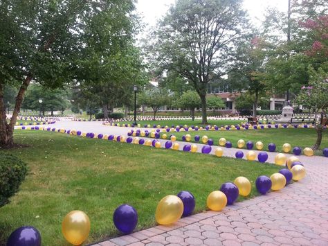 Freshman Orientation 2013 @ Emira College Alumni Events Decoration Ideas, Decoration Theme For College Fest, Orientation Themes College, Freshman Orientation Activities, College Fest Theme Ideas, University Event Ideas, Homecoming Field Decorations, Stage Decorations For College Fest, College Decoration Ideas For Event