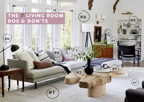 Living Room Rug Size, Tables For Living Room, Living Room Reveal, Living Room Update, Emily Henderson, Design Rules, Room Update, Rooms Reveal, Pretty Decor