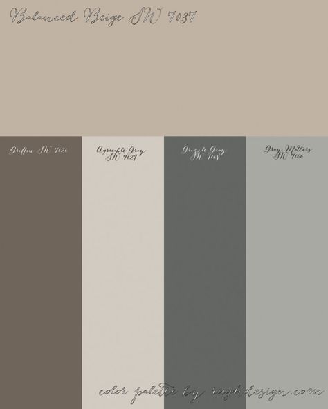 Balanced Beige Color Palette, Balanced Beige Color Scheme, Beige Bathroom Ideas Color Combos, Balance Beige, Harmony Color, Brand Colors Inspiration, Paint Color Combos, Balanced Beige, Beige Color Scheme