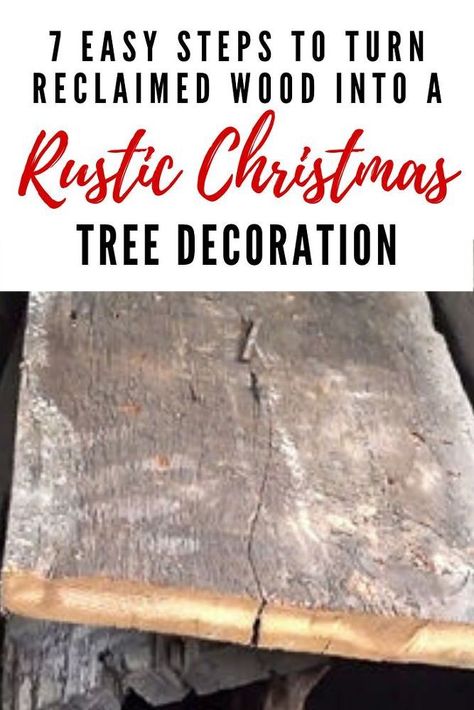 If you love reclaimed wood decor then you will want to check this Christmas home craft decoration idea. These beautiful Christmas decor DIY trees will make your living room or outdoor front porch truly unique. #diy #christmasdiy #rusticchristmas #holidaydiy Wooden Christmas Diy, Reclaimed Wood Christmas Decor, Diy Trees, Trees Decoration, Fall Candles Diy, Reclaimed Wood Decor, Diy Tree Decor, Door Mat Diy, Pallet Christmas Tree