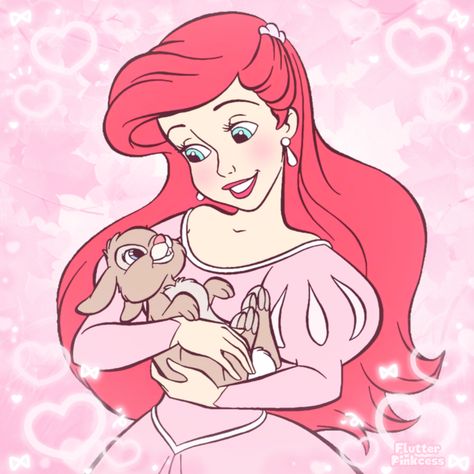 Ariel Pfp, Disney Princesses As Mermaids, Ariel Icon, Ariel Pink, Ariel Drawing, Disney Fun Facts, Disney Princess Ariel, Disney Phone Wallpaper, Pink Mermaid