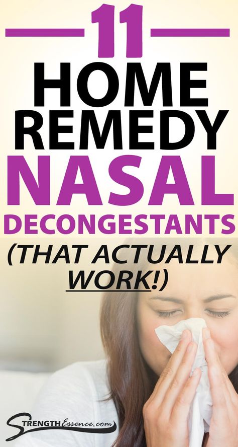 These 11 nasal decongestant remedies helped me finally be free of my needing nasal spray to breathe! Not being able to breathe is miserable! Try these powerfully-effective home remedies for nasal congestion that may already be in your home! #nasaldecongestant #nasaldecongestantremedies #sinuspressurerelief #nasalcongestionremedies #homeremediesfornasaldecongestion Natural Nasal Decongestant, Nasal Congestion Remedies, Sinus Pressure Relief, Nasal Congestion Relief, Nasal Decongestant, Sinus Problems, Congestion Relief, Sinus Pressure, Sinus Congestion