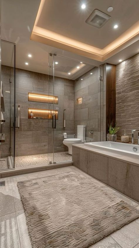 Luxury Washroom Design Master Bath, Modern Masculine Bathroom, Masculine Bathroom Ideas, Bedroom Layouts For Small Rooms, Bathroom Ideas 2024, Bigger House, Masculine Bathroom, Interiors Bedroom, Bathroom Design Small Modern