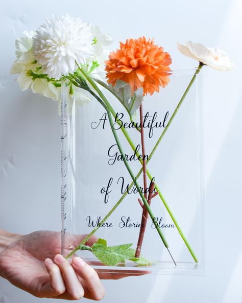 PRICES MAY VARY. [ Unique Aesthetic Book Vases for Flowers ] - The Skywin Acrylic Book Vase Clear combines the charm of a classic book with the elegance of a flower vase, creating a truly unique and eye-catching decorative piece for any room. [ Versatile Floral Arrangements: Use the flower book vase to showcase beautiful floral arrangements, allowing you to create ever-changing, stunning displays that match your room's decor or suit different occasions. [ Design with Functionality ] - These Skyw Book Vases, Book Vase, Vases For Centerpieces, Clear Book, Vases For Flowers, Acrylic Vase, Classic Book, Flowers Aesthetic, Wedding 2025