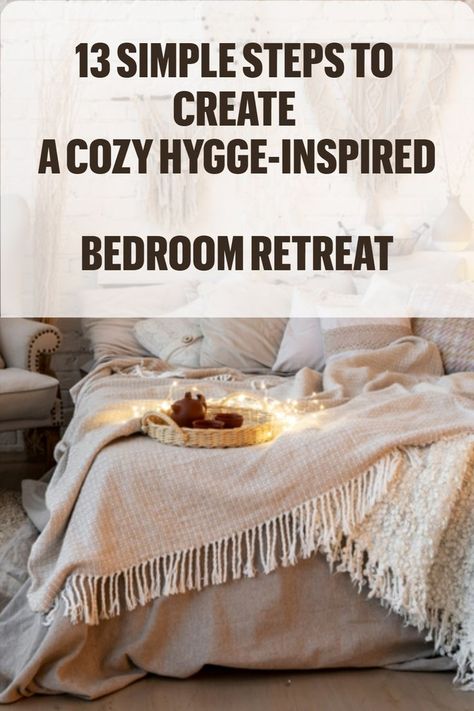 hygge bedroom ideas Hygge Decor Bedroom, Soothing Bedroom Colors, Cozy Bedroom Lighting, Hygge Bedroom, Bedroom Guide, Comfortable Bedroom Decor, Soothing Bedroom, Pure Linen Bedding, Peaceful Bedroom