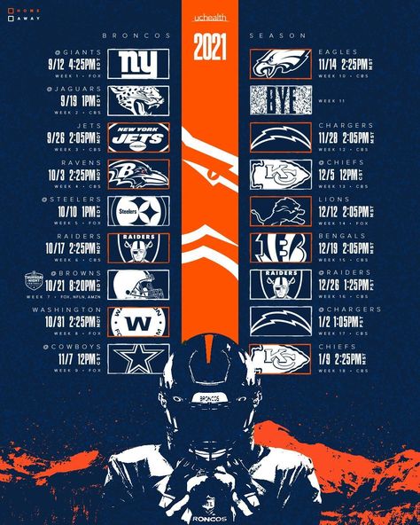 Denver Broncos Wallpaper, Broncos Wallpaper, Nhl Wallpaper, Sports Design Ideas, Denver Broncos Football, Broncos Football, Sport Poster Design, Sports Graphics, Sports Graphic Design