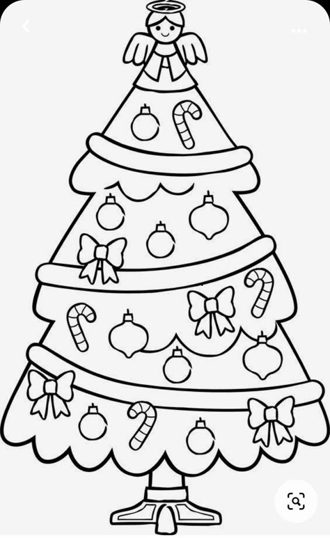 Merry Christmas Coloring Pages, Christmas Colouring Pages, Christmas Coloring Page, Santa Coloring Pages, Christmas Tree Drawing, Free Christmas Coloring Pages, Kindergarten Coloring Pages, Christmas Coloring Sheets, Printable Christmas Coloring Pages