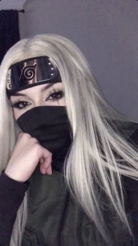 Hidden Hair Dye, Naruto Cosplay Female, Female Cosplay Ideas, Ursula Cosplay, Kakashi Cosplay, Cosplay For Women, Anime Cosplay Ideas, Top Cosplay, Heroes Vs Villains