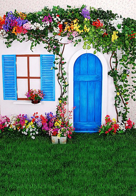 Castle Background, Wedding Doors, Studio Background Images, Dream Photography, Studio Backdrops, Vinyl Backdrops, Photoshop Backgrounds, Blue Door, Vintage Door