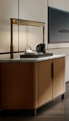 Hotel Minibar Cabinet, Restaurant Cabinet Design, Hotel Minibar Design, Minibar Design, Hotel Minibar, Transitional Bathrooms, Bar Buffet Cabinet, Bar Console, Hotel Room Design