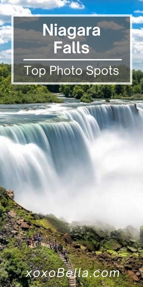 Looking to level up your Insta-feed with Instagrammable spots in Niagara Falls? You’ll find that here. This natural wonder doesn’t just offer breathtaking views; it’s also filled to the brim with photo ops that could make any Instagrammer’s heart skip a beat. From the mesmerizing misty falls up close and flower-filled gardens to panoramic skyline views, Niagara Falls has plenty of great photo spots. Let’s dive into the top 10 Instagrammable spots to photograph Niagara Falls in all its glory! Niagara Falls Picture Ideas, Niagara Falls Pictures, Niagara Falls State Park, Visiting Niagara Falls, Usa Summer, Vacation 2024, Skyline View, S Heart, Insta Feed