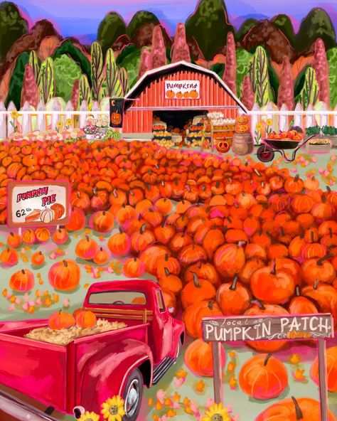 Who’s excited for pumpkin season???!🎃 that would be me 🙋‍♀️ pumpkin flavoured things, pumpkin patches, painting pumpkins (I can’t be trusted carving with a knife)🎃🧡 The pumpkin patch is all my favourite small town autumn hallmark film inspired vibes 🥰 Pie Stand, Painting Pumpkins, Pumpkin Patches, Farm Crafts, With My Love, Pumpkin Flavor, Pumpkin Season, Pumpkin Seasoning, Cozy Interior