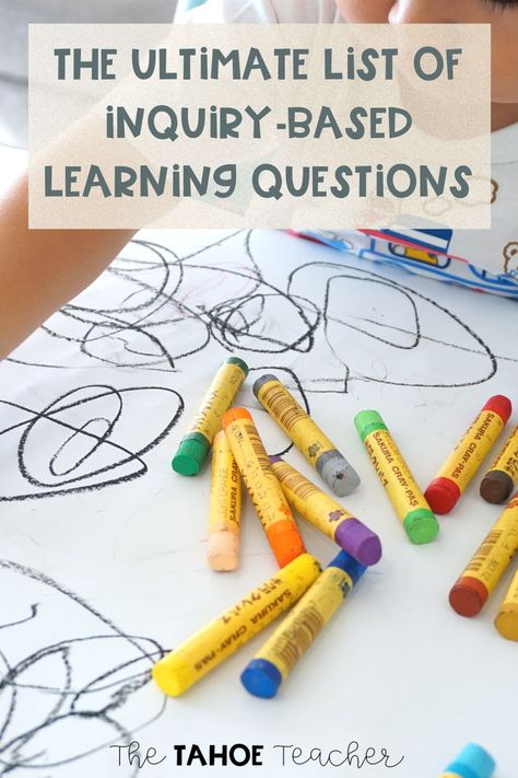 Essential questions are key for any inquiry-based learning unit. Check out this list of questions to guide your inquiry unit in reading, math, science, social studies, social skills, social emotional learning, and more. Kindergarten Inquiry, What Is Character, What Is Energy, Data Binders, Inquiry Learning, What Is Mindfulness, Early Childhood Classrooms, Inquiry Based Learning, Essential Questions