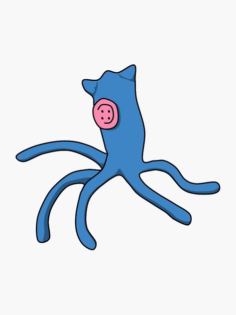 "Coraline Octopus" Sticker for Sale by eel-eye | Redbubble Coraline Octopus, Coraline Drawing, Octopus Sticker, Octopus Toy, Coraline Art, Star Wars Stickers, Doll Drawing, Air Dry Clay Projects, Octopus Tattoo