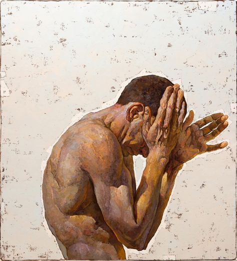 Trapped In My Mind, Denis Sarazhin, Figurative Kunst, Artist Photo, Art Of Man, Film Photo, 수채화 그림, Photo Blog, Music Film