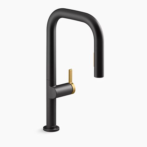 Components Pull-Down Kitchen Faucet | K-28269 | KOHLER Kohler Kitchen Sink, Industrial Showers, Kohler Kitchen, Touchless Kitchen Faucet, Sustainability Projects, Walk In Bath, Shower Bases, Shower Drains, North Carolina Homes