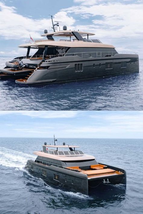 SUNREEF’S LAVISH NEW 96-FOOT ‘SUPER CAT’#YachtWildlifeRehabilitation #RescueAndReleasePrograms #AnimalConservationEfforts #ProtectingMarineLife #OceanCare Catamaran Yachts, Retractable Projector Screen, Yacht Photoshoot, Sunreef Yachts, Yacht Aesthetic, Liveaboard Boats, Hull Boat, Yatch Boat, Best Yachts