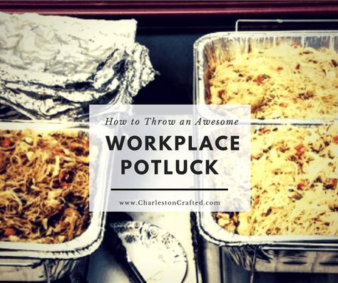 Work Lunch Party Ideas, Employee Lunch Ideas, Office Lunch Ideas Party, Office Luncheon Ideas, Work Luncheon Ideas, Office Potluck Themes, Staff Lunch Ideas, Potluck Lunch Ideas For Work, Buffet Lunch Ideas