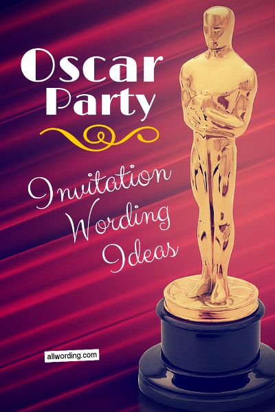 Invite wording ideas for an Oscar viewing party Oscar Party Invitations, Oscar Movies, Wording Ideas, Oscar Viewing Party, Party Quotes, Oscar Night, Movie Night Party, Oscars Party, Party Names