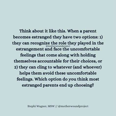 If you think these estranged parents have a script, you’re not wrong. Estranged Family Quotes, Estranged Parents, Emotionally Immature Parents, Estranged Family, Family Estrangement, Narcissism Quotes, Toxic Family, Healing Affirmations, Chosen Family