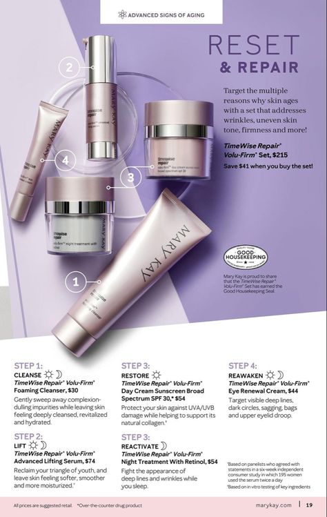 Mary Kay Timewise Repair Set, Timewise Repair Mary Kay, Kosmetyki Mary Kay, Mary Kay Timewise Repair, Timewise Repair, Advanced Skin Care, Cream Highlighter, Mary Kay Timewise, Hydrating Lipstick