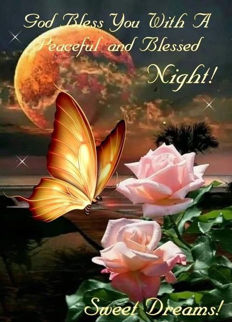 Sweet Dreams Pictures, Good Night Blessings Quotes, Have A Blessed Night, Good Night All, Good Night Prayer Quotes, Night Love Quotes, Lovely Good Night, Blessed Night, Beautiful Good Night Quotes