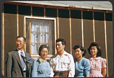 Colors of Confinement - Kodachrome Photos of Heart Mountain WW2 internment camp by Bill Manbo - Slide Show - NYTimes.com Japanese Internment, Fashion Eras, Books And Tea, Retro Japan, Crystal City, Pearl Harbor Attack, Canadian History, Japanese American, Pearl Harbor